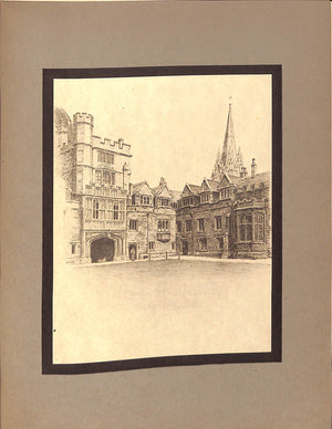"The Charm Of Oxford" 1920 WELLS, J.  (SOLD)