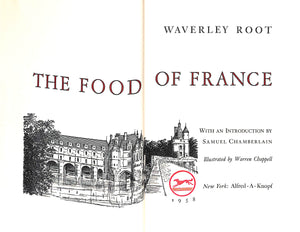 "The Food Of France" 1958 ROOT, Waverley (SOLD)