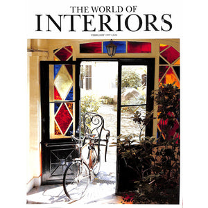 "The World Of Interiors" February 1997 (SOLD)