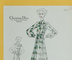 Christian Dior Paris Design No. 41 (SOLD)
