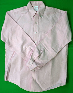 Brooks Brothers Pink OCBD Shirt Sz 15-4