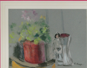 "Pastel Flowers" by Paul Maze (SOLD)