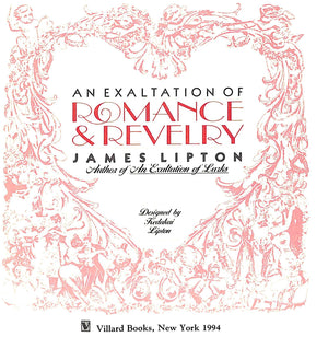 "An Exaltation Of Romance & Revelry" 1994 LIPTON, James