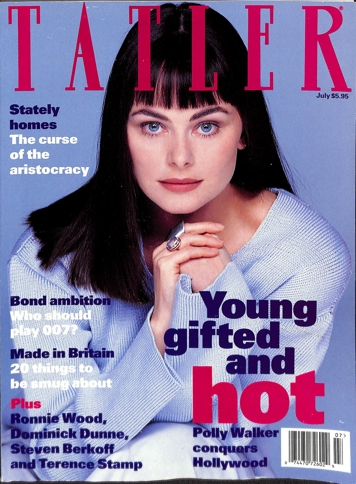 Tatler w/ Polly Walker July 1993