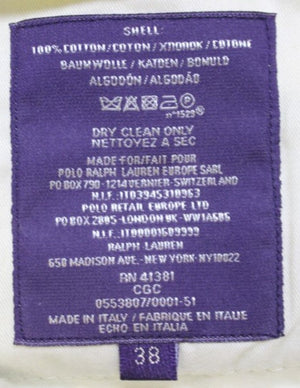 Ralph Lauren Purple Label Olive Pinwale Cords Sz: 38"W