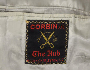 "Corbin, Ltd Patch Panel Tweed Sport Jacket" Sz: 44L (SOLD)