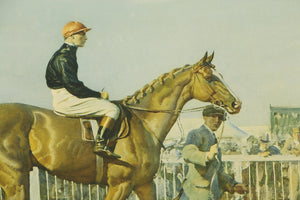 Sir Alfred Munnings "Humorist and Donoghue" Going Out To the Derby 1921