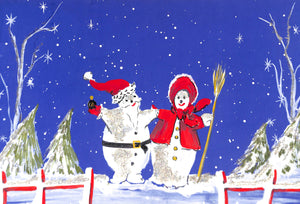 Lanvin Of Paris Original Advertising Watercolor Christmas Artwork