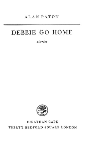 "Debbie Go Home" 1961 PATON, Alan