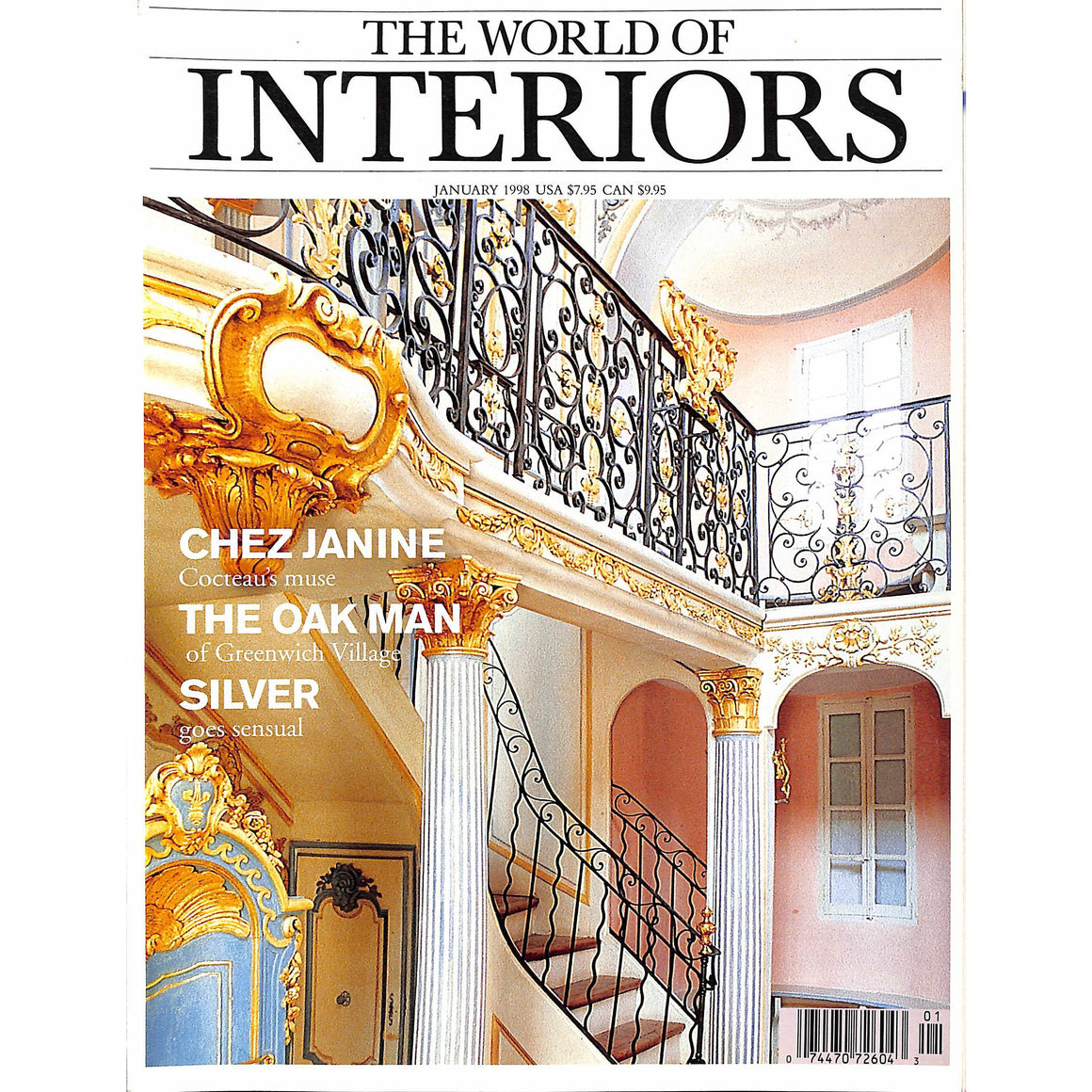 The World Of Interiors January 1998 (SOLD)