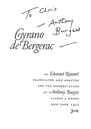 "Cyrano De Bergerac" 1971 ROSTAND, Edmond
