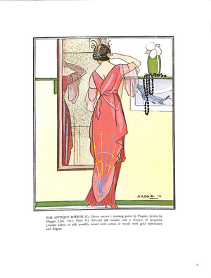 "French Fashion Plates In Full Color From The Gazette Du Bon Ton (1912-1925)" 1979 LEPAPE, Georges