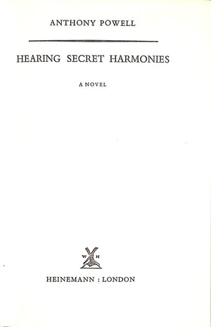 "Hearing Secret Harmonies" 1975 POWELL, Anthony