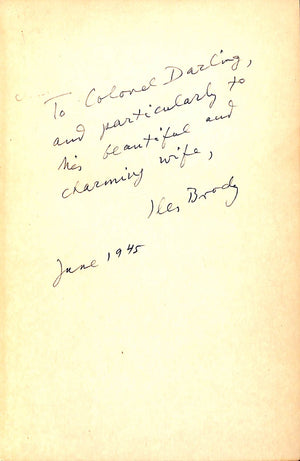 "On the Tip of My Tongue" 1944 BRODY, Iles (INSCRIBED)