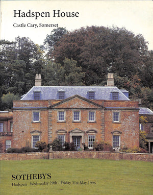 "Hadspen House, Castle Cary, Somerset" 1996 Sotheby's