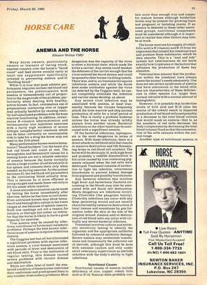 The Chronicle of the Horse: Vol. XLIX, No. 13 - March 28, 1986