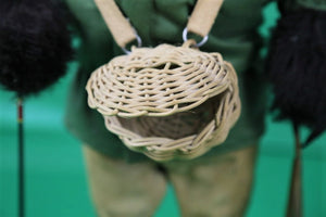The London Owl Co For Abercrombie & Fitch 'The Fisherman' w/ Barbour Tag/ Fly Rod Creel Basket & Caught Trout