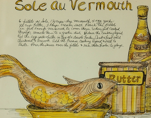 "Sole Au Vermouth" 1970 (SOLD)