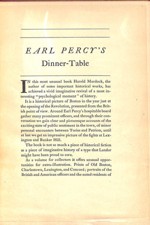 "Earl Percy's Dinner Table" 1907 MURDOCK, Harold