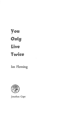 "You Only Live Twice" 1992 FLEMING, Ian