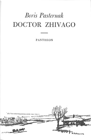 "Doctor Zhivago" 1958 PASTERNAK, Boris