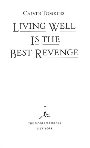"Living Well Is The Best Revenge" 1998 TOMKINS, Calvin