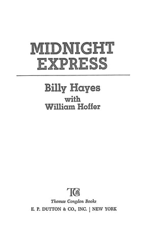 "Midnight Express" 1977 HAYES, Billy
