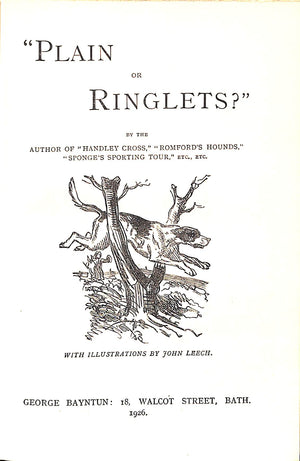 "Plain or Ringlets?"