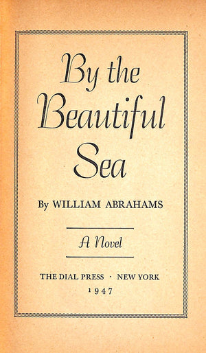 "By The Beautiful Sea" 1947 ABRAHAMS, William