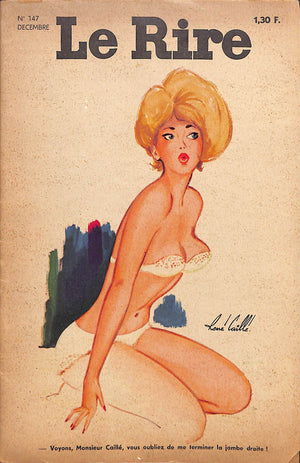 "Le Rire: Journal Satirique No.147 Decembre" 1963 (SOLD)