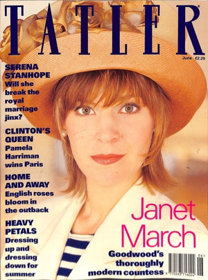 Tatler w/ Janet March June 1993
