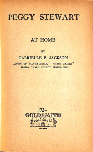 "Peggy Stewart At Home" 1920 JACKSON, Gabrielle E.