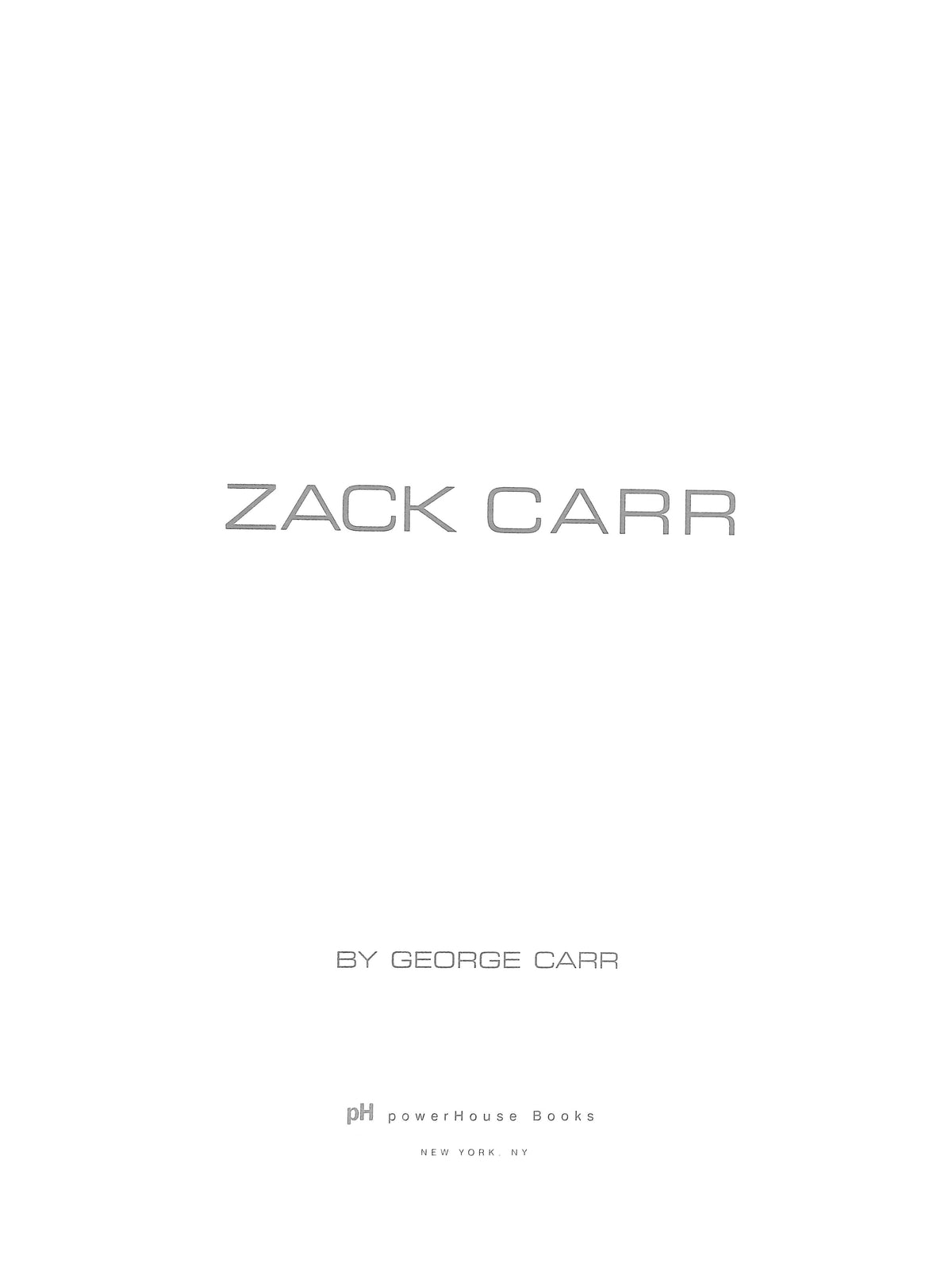 "Zack Carr" 2002 CARR,