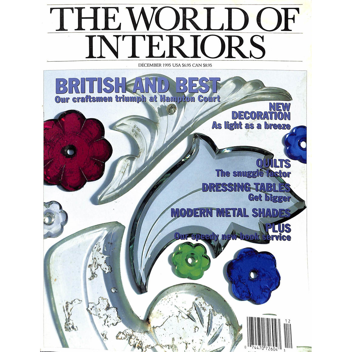 "The World Of Interiors" December 1995 (SOLD)