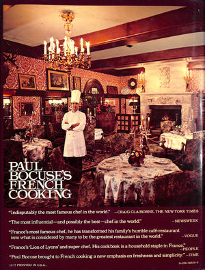 "Paul Bocuse's French Cooking" 1977 BOCUSE, Paul (SIGNED) (SOLD)