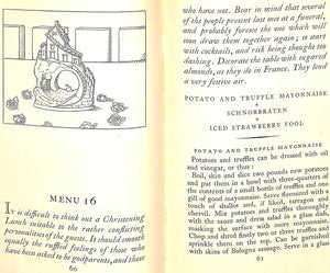 "Lovely Food: A Cookery Notebook" LOWINSKY, Ruth