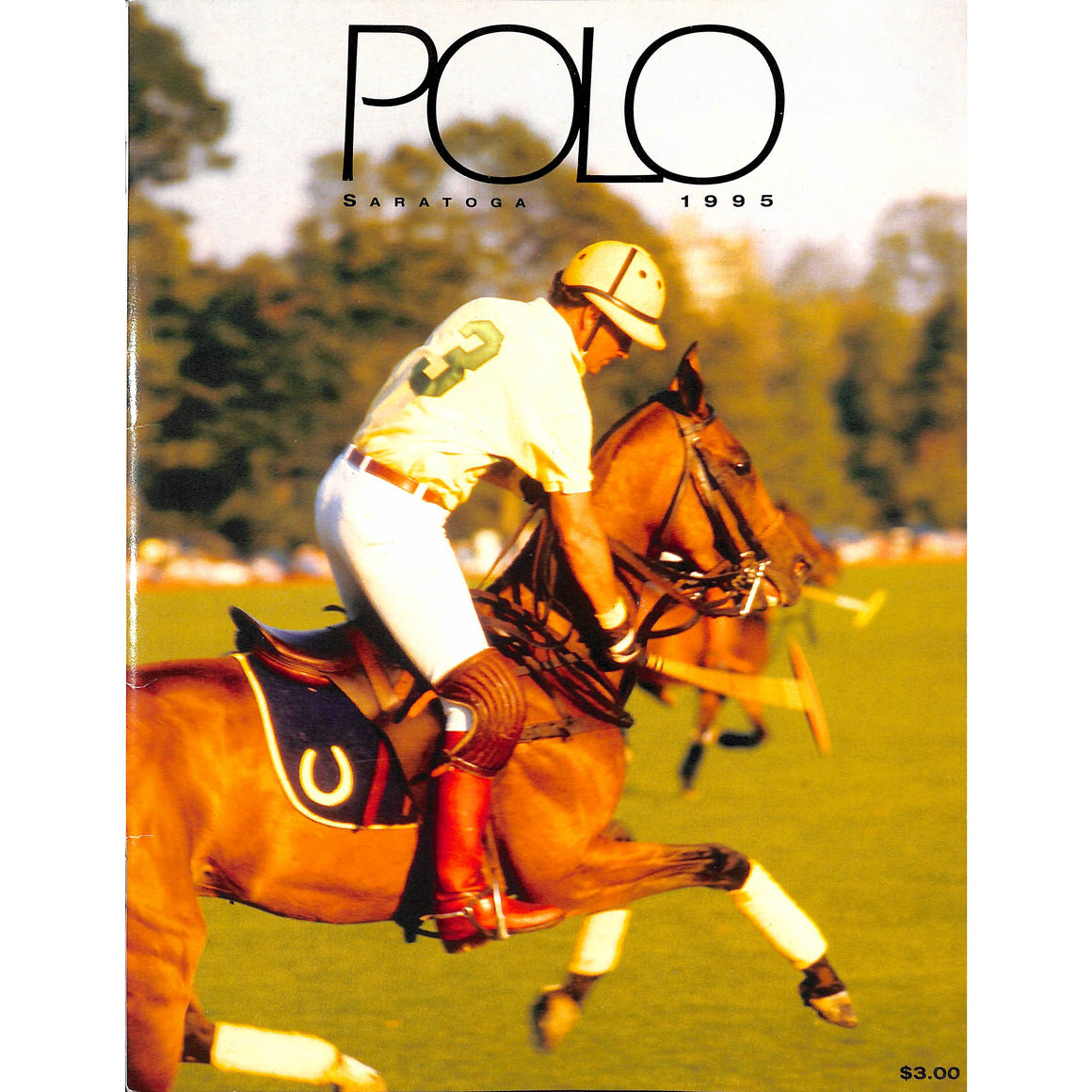 "Polo Magazine Greenwich/ Saratoga 1995" (SOLD)