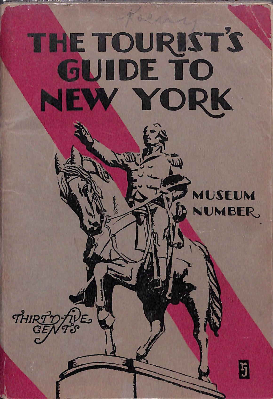 "The Tourist's Guide To New York" 1929