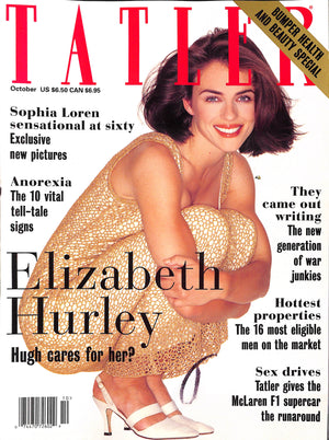 Tatler w/ Elizabeth Hurley October 1994