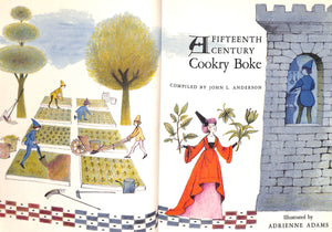 "A Fifteenth Century Cookry Boke" 1962 ANDERSON, John L.