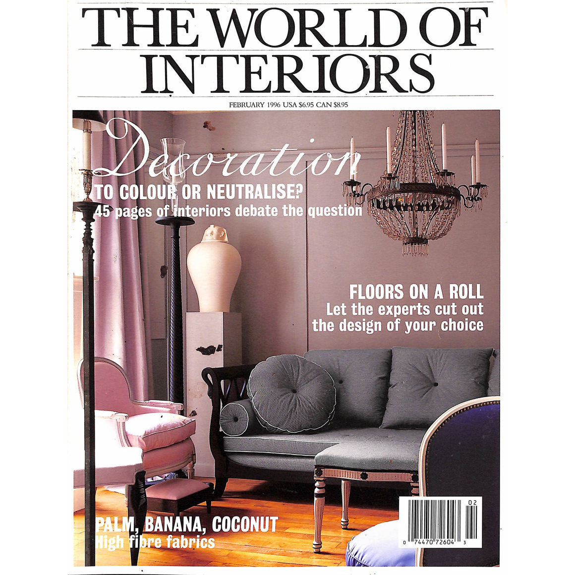 "The World Of Interiors" February 1996