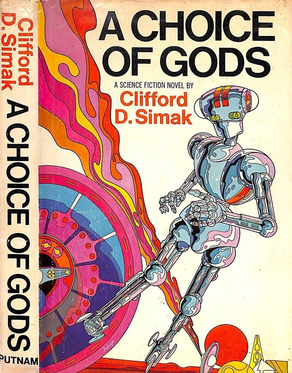 "A Choice of Gods" 1972 SIMAK, Clifford D.