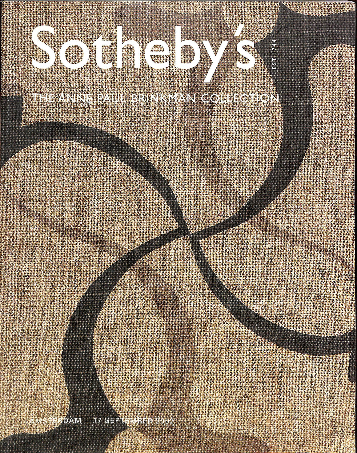 "The Anne Paul Brinkman Collection" 17 September 2002 Sotheby's