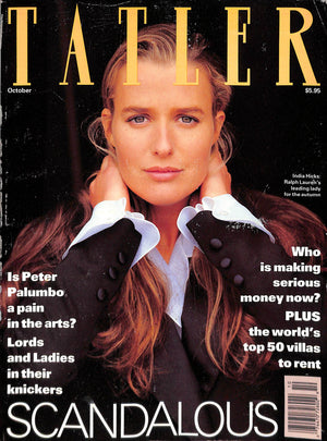 Tatler w/ India Hicks October 1991