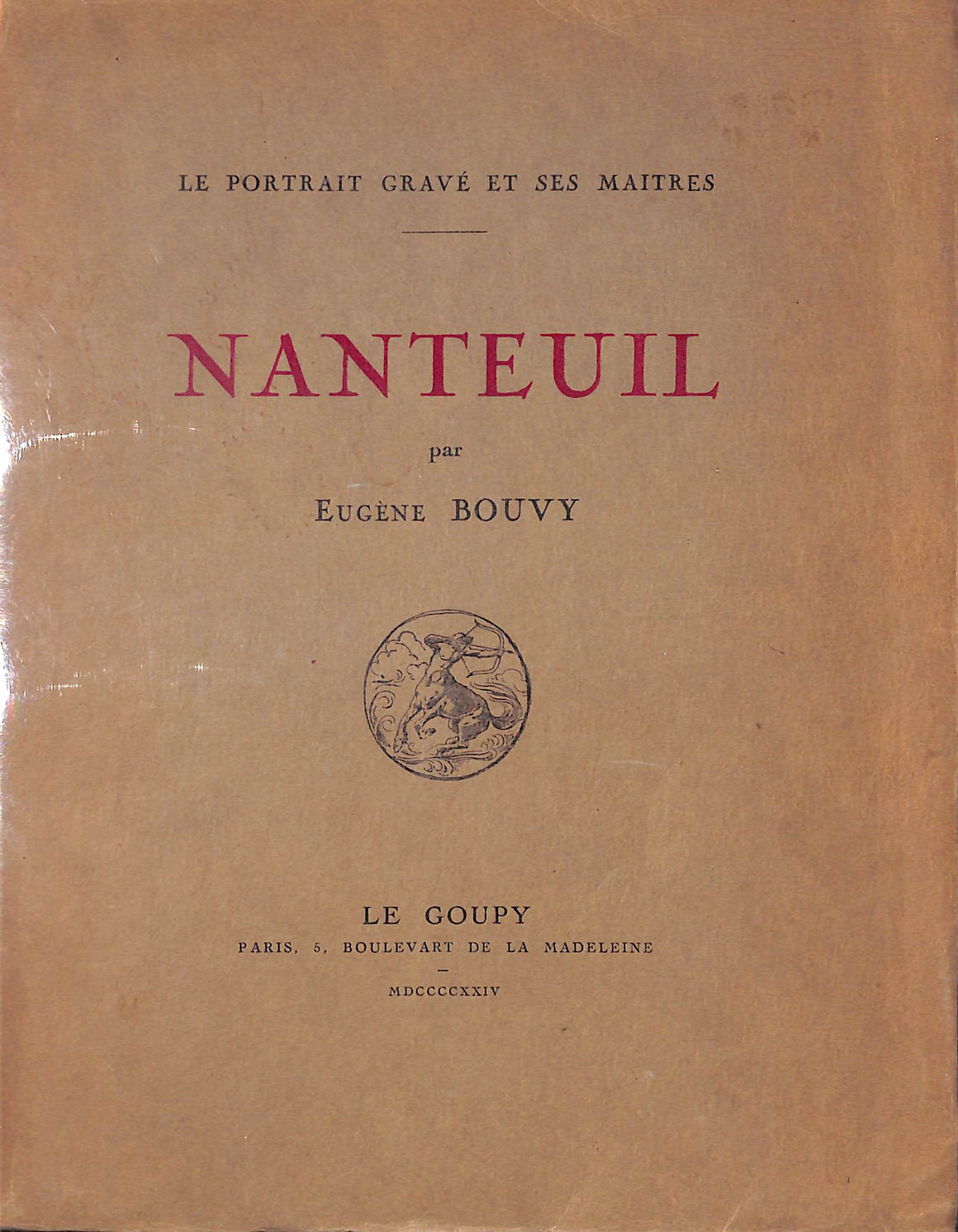 "Nanteuil" 1924 BOUVY, Eugene