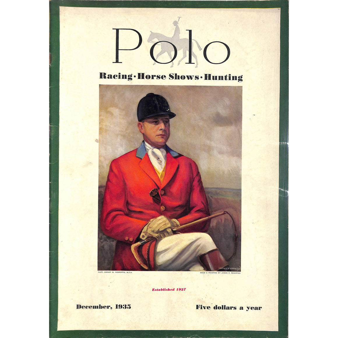 "Polo Magazine December, 1935"