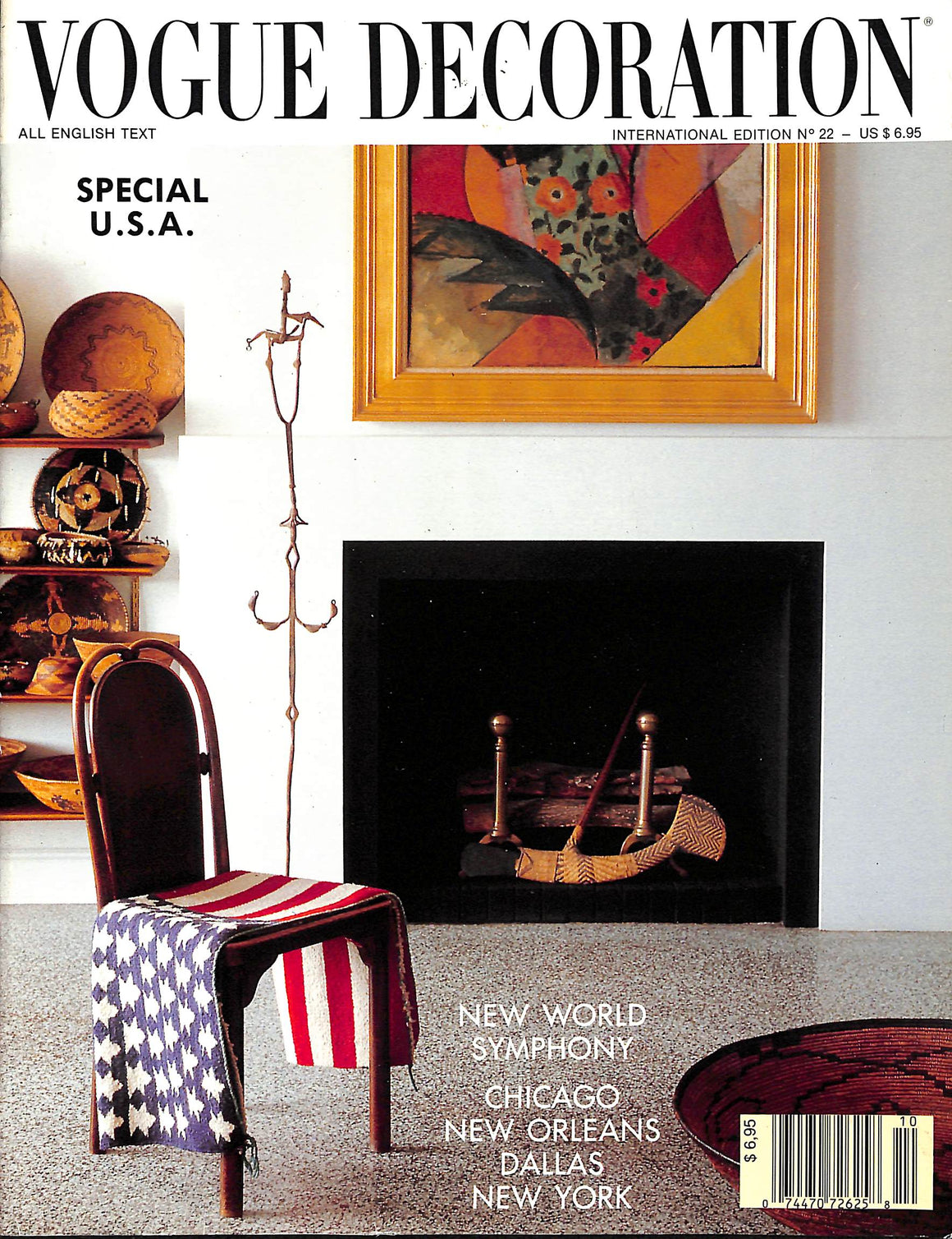 Vogue Decoration Oct/ Nov 1989