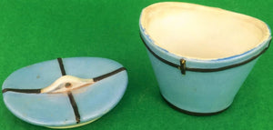 Porcelain 19th Century Hat Box