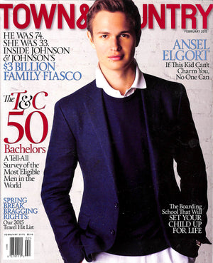 Town & Country Magazine The T&C 50 Bachelors February 2015