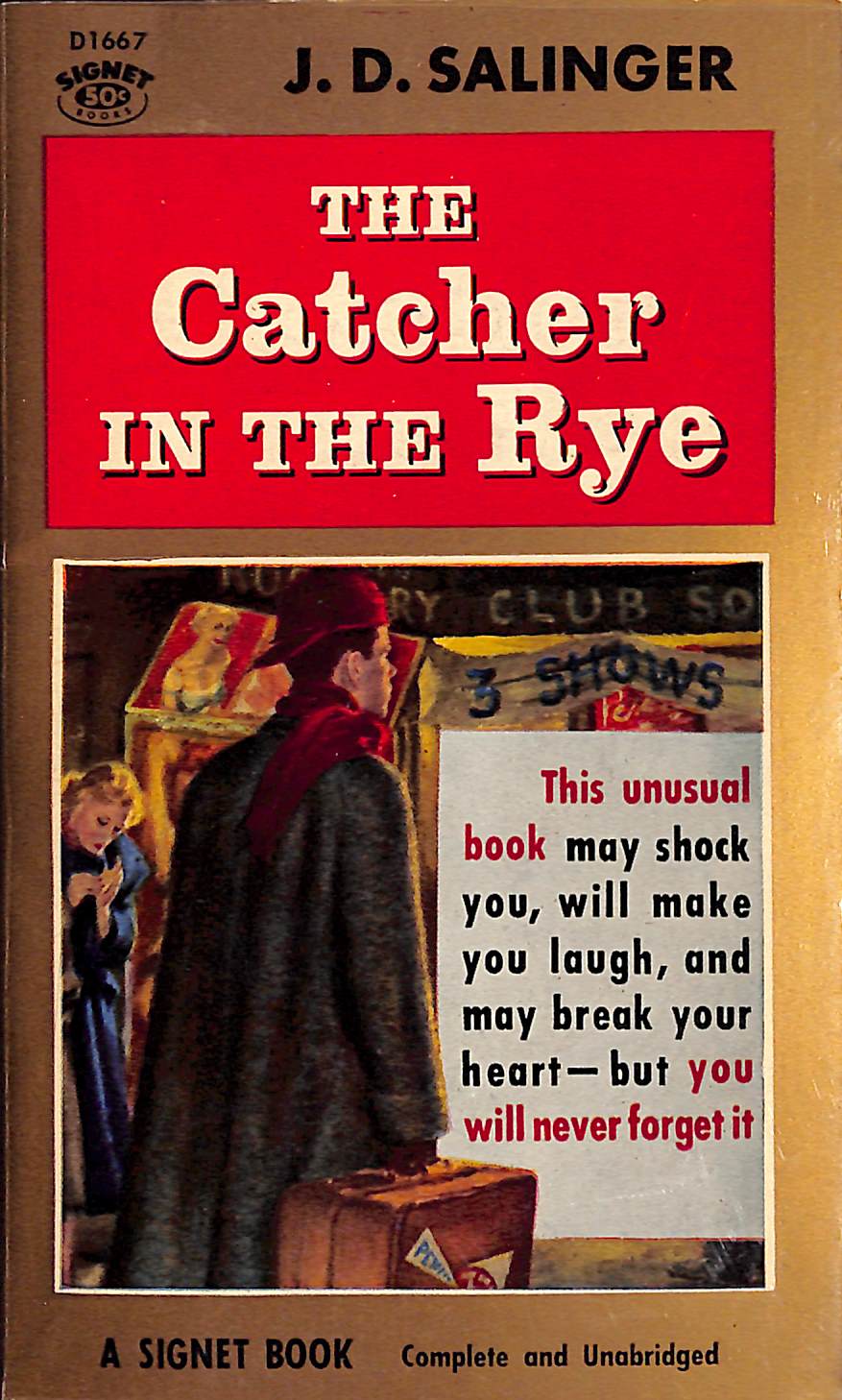 "The Catcher In The Rye" 1963 SALINGER, J.D.
